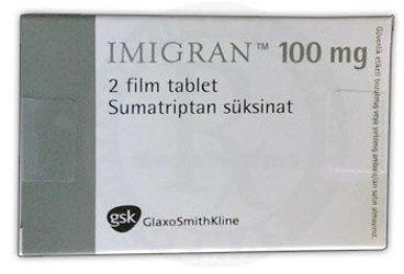IMIGRAN 100 MG 2 TABLET