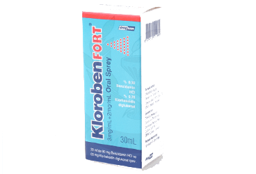 KLOROBEN FORT 3 MG/ML + 2 MG/ML 30 ML ORAL SPREY