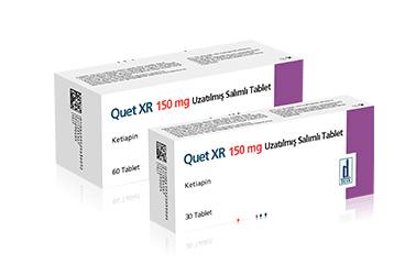 QUET XR 150 MG UZATILMIS SALIMLI 60 TABLET