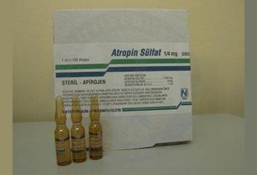 ATROPIN SULFAT 1/4 MG BIOSEL 1MLX100 AMPUL