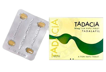 TADACIA 20 MG FILM KAPLI TABLET (4 TABLET)