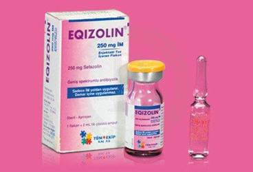 EQIZOLIN -IM   250 MG 1 FLAKON
