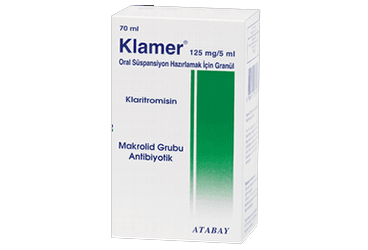 KLAMER 125 MG 70 ML SUSPANSIYON