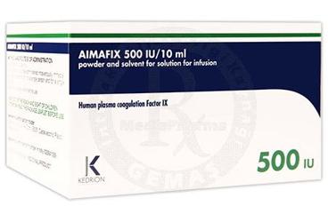 AIMAFIX 500 IU/10 ML IV INFUZYON ICIN LIYOFILIZE TOZ ICEREN FLAKON