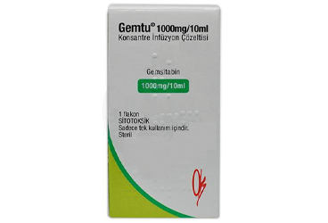 GEMTU 1000 MG/10 ML ENJEKSIYONLUK SOLUSYON  1FLAKON