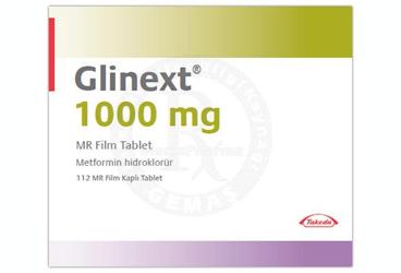 GLINEXT 1000 MG 112 MR FILM TABLET