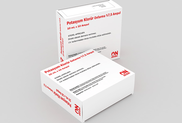 POTASYUM KLORUR ONFARMA %7,5 10 ML 10 AMPUL