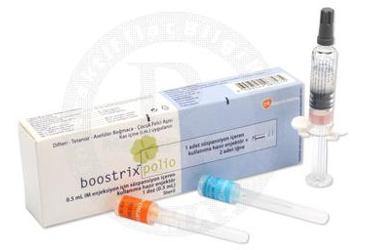 BOOSTRIX POLIO 0,5 ML IM ENJEKSIYON ICIN SUSPANSIYON ICEREN KULLANIMA HAZIR ENJEKTOR