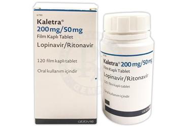 KALETRA 200 MG/50 MG 120 FILM TABLET