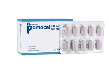 PAMACET 500 MG/25MG/15 MG FILM KAPLI TABLET (24 TABLET)