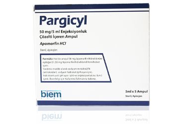 PARGICYL 50 MG/5 ML ENJ. COZELTI ICEREN AMPUL (5 AMPUL)