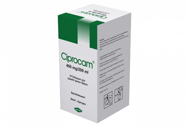CIPROCAM 400 MG/200 ML IV INF.COZ.ICEREN FLAKON