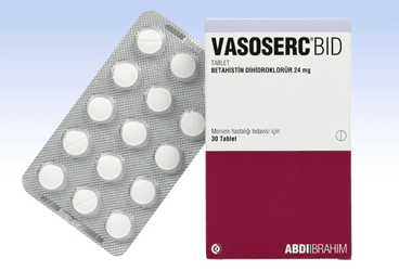 VASOSERC BID 24 MG 30 TABLET