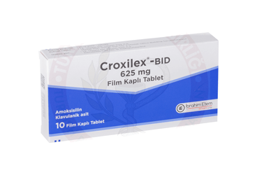 CROXILEX-BID 500 MG/125 MG FILM KAPLI TABLET (10 ADET)