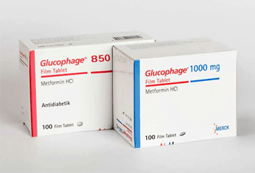 GLUCOPHAGE 1000 MG 100 FILM TABLET