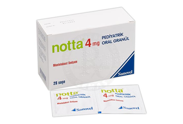 NOTTA 4 MG PEDIYATRIK ORAL GRANUL 28 SASE