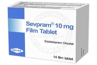SEVPRAM 10 MG 14 FILM TABLET