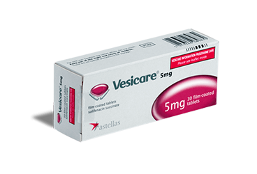 VESICARE 5 MG 30 FILM TABLET
