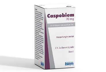 CASPOBIEM 70 MG I.V INFUZYON ICIN LIYOFILIZE TOZ 1 FLAKON