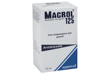 MACROL 125 MG/5 ML 70 ML SUSPANSIYON