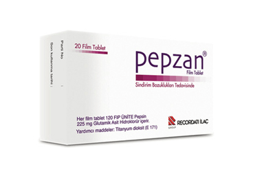 PEPZAN 225 MG/225 MG FILM TABLET (20 TABLET)