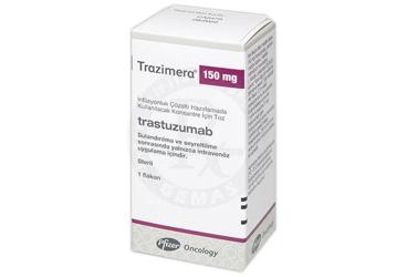 TRAZIMERA 150 MG INFUZYONLUK COZELTI HAZIRLAMADA KULLANILACAK KONSANTRE ICIN TOZ