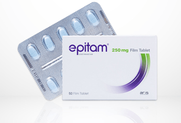 EPITAM 250 MG 100 FILM TABLET