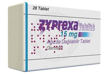 ZYPREXA VELOTAB 15 MG 28 AGIZDA DAGILABILIR TABLET