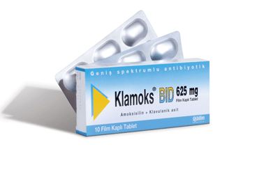 KLAMOKS 625 MG 14 FILM TABLET