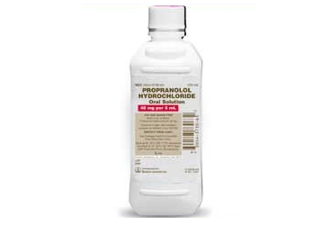PROPRANOLOL HYDROCHLORIDE 40MG/5ML 150 ML. SOL