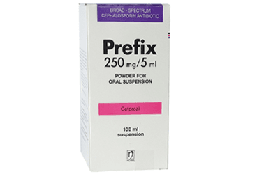 PREFIX 250 MG/5 ML 100 ML ORAL SUSPANSIYON HAZIRLAMAK ICIN TOZ