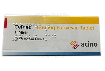 CEFNET 600 MG 10 EFERVESAN TABLET