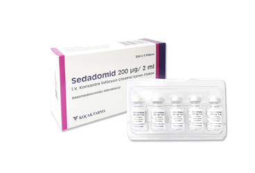 SEDADOMID 200 MCG/2 ML IV KONSANTRE INFUZYON COZELTISI ICEREN 5 FLAKON
