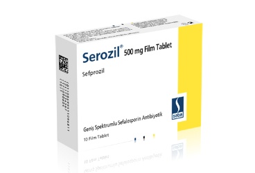 SEROZIL 500 MG 10 FILM TABLET