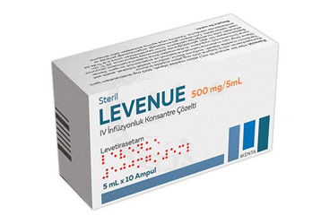 LEVENUE 500 MG/5 ML IV INFUZYONLUK KONSANTRE COZELTI (10 ADET)