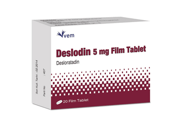 DESLODIN 5 MG 20 FILM TABLET