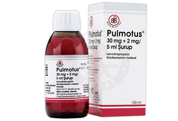 PULMOTUS 30 MG + 2 MG / 5 ML SURUP