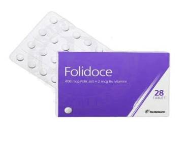 FOLIDOCE 400 MCG/2 MCG 28 TABLET