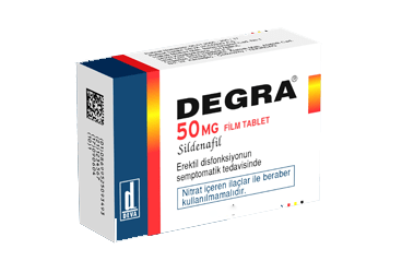 DEGRA 50 MG 8 FILM KAPLI TABLET