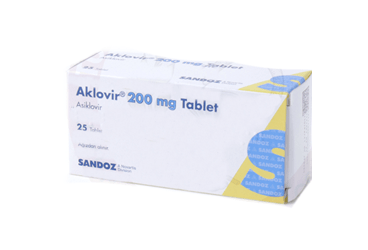 AKLOVIR 200 MG 25 TABLET