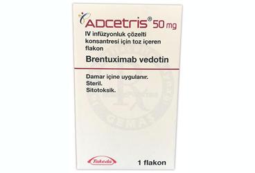 ADCETRIS 50 MG IV INFUZYONLUK COZELTI KONSANTRESI ICEREN FLAKON (1 FLAKON)