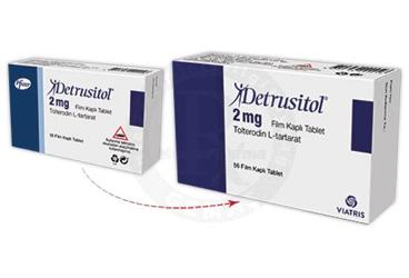 DETRUSITOL 2 MG FILM KAPLI TABLET (56 TABLET)