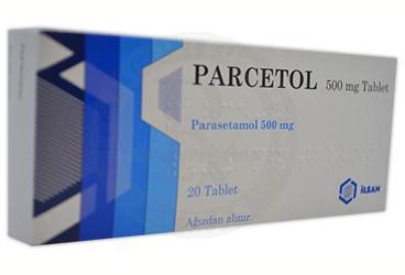 PARCETOL 500 MG TABLET (20 TABLET)