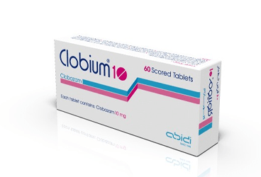 CLOBIUM 10 (CLOBAZAM 10 MG SCORED 60 TABLET)