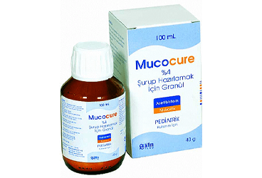 MUCOCURE % 4  SURUP HAZIRLAMAK ICIN 100 ML GRANUL
