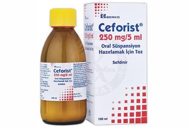 CEFORIST 250 MG /5 ML ORAL SUSPANSIYON HAZIRLAMAK ICIN TOZ (100 ML)