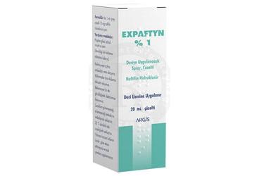 EXPAFTYN %1 DERIYE UYGULANACAK SPREY, COZELTI