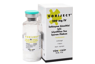 VORIJECT 200 MG IV INFUZYON COZELTISI ICIN LIYOFILIZE TOZ ICEREN FLAKON (1 FLAKON)