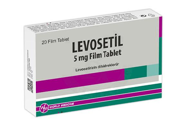 LEVOSETIL 5 MG 20 FILM TABLET