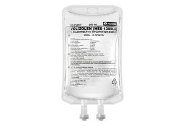VOLIZOLEN (HES 130/0,4) %6 ELEKTROLIT IV INFUZYON ICIN COZELTI (500 ML SETSIZ)